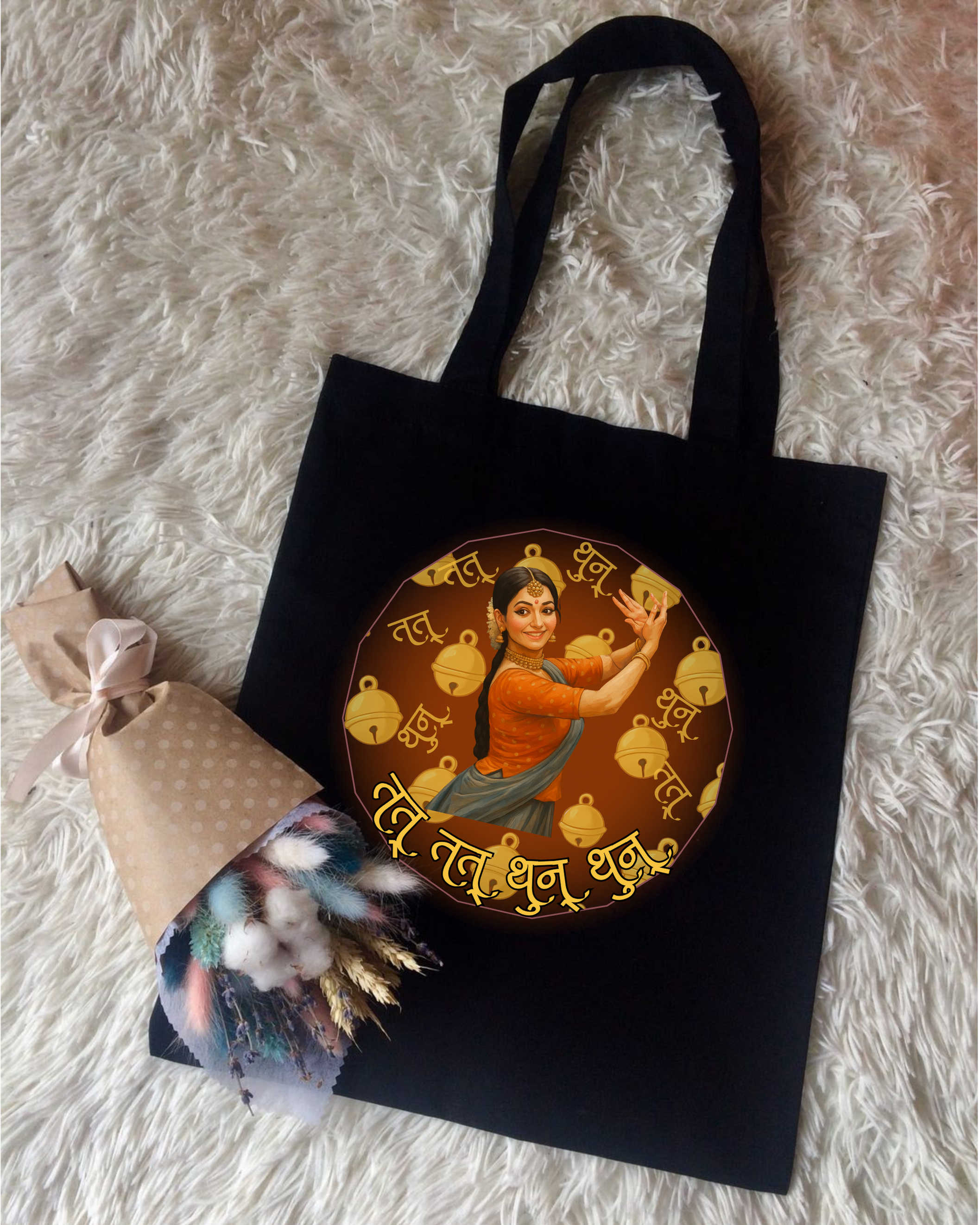 Kathak Glow (Tote Bag)